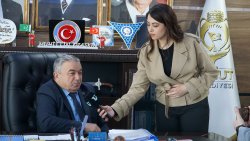 TV3 YÖNETİMİNDEN BAŞKAN ÖZAŞKIN’A ZİYARET