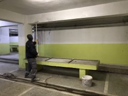 ESKİ YOĞURT PAZARIMIZIN TADİLATI HIZLA DEVAM EDİYOR 