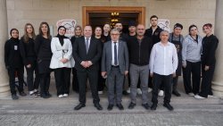 ŞUHUT, YARGI CAMİASININ ZİRVESİNİ AĞIRLADI