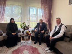BAŞKAN ÖZAŞKIN’DAN ŞEHİT AİLESİNE ANLAMLI ZİYARET