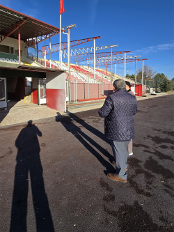 BAŞKAN ÖZAŞKIN SAHADA İNCELEMELERDE BULUNDU