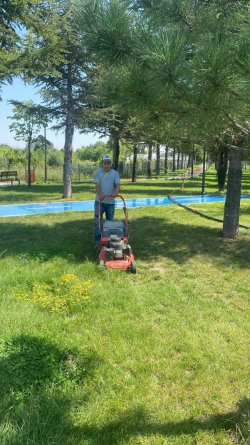  Şuhut Belediyesi Park ve Bahçeler Müdürlüğü'nden Yaz Dönemi Bakım Çalışmaları