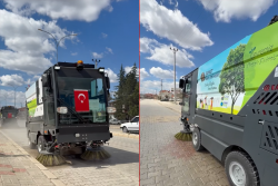 ŞUHUT’A 2 ADET YOL SÜPÜRME ARACI HİBE EDİLDİ