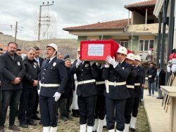 BAŞKAN ÖZAŞKIN POLİS MEMURU MUSTAFA YILDIRIM’IN CENAZE TÖRENİNE KATILDI