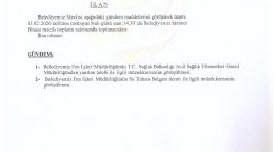 ŞUHUT BELEDİYE MECLİSİ ŞUBAT AYI TOPLANTI GÜNDEMİ 30.01.2026 TARİHİNDEN İTİBAREN YAYINLANMIŞTIR