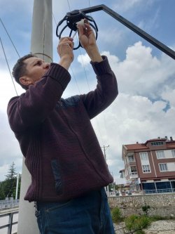 İlçemizde Aydınlatma Lambalarının Bakımları Gerçeleştiriliyor.