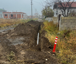 HACI MUSA MAHALLESİ YENİ SU HATTINA KAVUŞUYOR