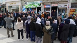 BAŞKAN ÖZAŞKIN RAVZA MEDİNE PAZARI’NIN AÇILIŞINA KATILDI