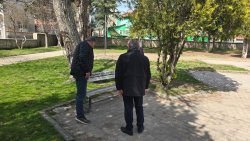 BAŞKAN ÖZAŞKIN NAZIM ÖZER PARKI’NDA İNCELEMELERDE BULUNDU