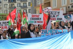 Başkan Özaşkın Doğu Türkistan ve Gazze İçin Düzenlenen Etkinliğe Katıldı