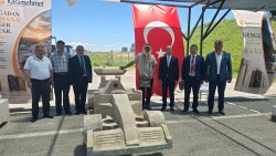 BAŞKAN ÖZAŞKIN ULUSLARARASI BLOK MERMER FUARI’NIN AÇILIŞINA KATILDI