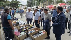 BAŞKAN ÖZAŞKIN ESNAF ZİYARETLERİNE DEVAM EDİYOR