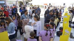 BAŞKAN ÖZAŞKIN, BİLİM ŞENLİĞİ’NİN AÇILIŞINA KATILDI