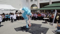 BAŞKAN ÖZAŞKIN, BİLİM ŞENLİĞİ’NİN AÇILIŞINA KATILDI