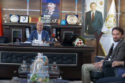 Nazik ziyaretleri için Eğitim Bir Sen Afyonkarahisar 1 Nolu Şube Başkanı Mustafa Arslan ve beraberindeki heyete teşekkür ederiz.