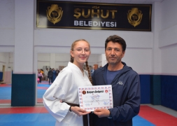 Spor Eğitim Merkezinde Öğrenim Gören Karete Öğrencilerimizin Siyah Kuşak Sınavına Katıldık