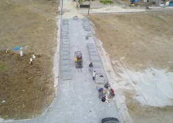 ŞUHUT’ da Kilit Parke Taş Döşemeleri Tüm Hızıyla Sürüyor