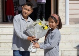 Şuhut'ta İlköğretim Haftası Coşku İle Kutlandı.