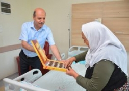 Başkan Bozkurt’tan Sağlık Çalışanlarına Anlamlı Ziyaret