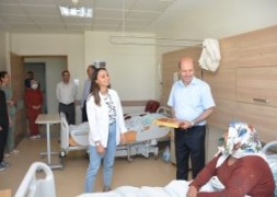 Başkan Bozkurt’tan Sağlık Çalışanlarına Anlamlı Ziyaret