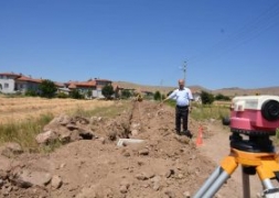 İmara Açılan Alanlarda Kanalizasyon Çalışmaları Devam Ediyor.