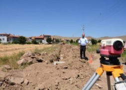 İmara Açılan Alanlarda Kanalizasyon Çalışmaları Devam Ediyor.