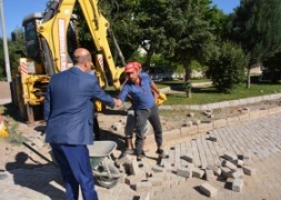 Başkan Bozkurt Saha Çalışmalarını Yerinde İnceledi.