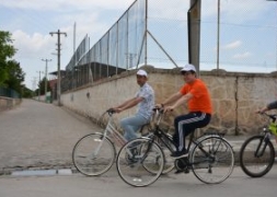 Şuhut'ta Zafer Yolu Bisiklet Turu Düzenlendi.