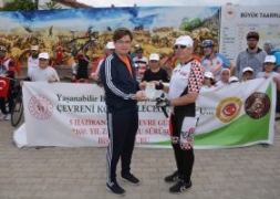 Şuhut'ta Zafer Yolu Bisiklet Turu Düzenlendi.