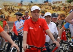 Şuhut'ta Zafer Yolu Bisiklet Turu Düzenlendi.