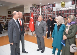 Başkan Bozkurt Harp Malülü Gaziler Şehit Dul ve Yetimler Derneğini ziyaret etti.