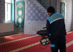 Şuhut’ta Camiler Ramazan Ayına Hazırlanıyor