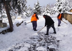 Karla Mücadele Ekibi Sahada