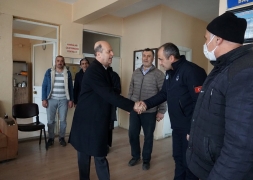 Başkan Bozkurt'tan Belediye Birimlerine Ziyaret