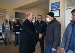 Başkan Bozkurt'tan Belediye Birimlerine Ziyaret