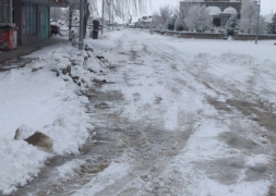 İlçemizde Karla Mücadele Devam Ediyor