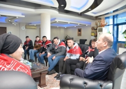 01/02 Tertip Askerlerden Başkan Bozkurt'a Ziyaret