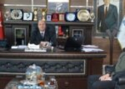 Orman İşletme Şefi Hangişi Başkan Bozkurt'u Ziyaret Etti