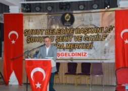 Şuhutlu Şehit ve Gaziler Hatıra Merkezi Açıldı.