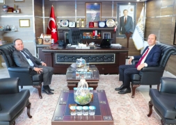 Atso Başkanı Serteser'den Başkan Bozkurt'a Ziyaret