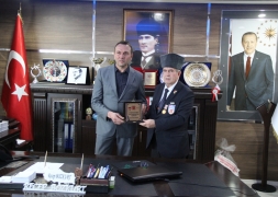 Gazilerimizi İlçemizde Ağırladık