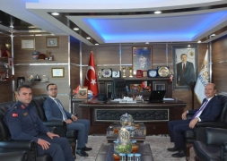 Savcı Demirci ve Üsteğmen Yassıkaya'dan Başkan Bozkurt'a Ziyaret