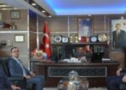 Savcı Demirci ve Üsteğmen Yassıkaya'dan Başkan Bozkurt'a Ziyaret