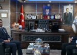 Başhekim Yıldız'dan Başkan Bozkurt'a veda ziyareti