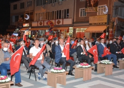 Şuhut'ta 15 Temmuz Büyük Coşku İle Kutlandı.