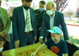 Başkan Bozkurt 2.Akıl ve Zeka Oyunları Turnuvası Ödül Törenine Katıldı.