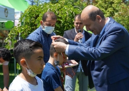 Başkan Bozkurt 2.Akıl ve Zeka Oyunları Turnuvası Ödül Törenine Katıldı.