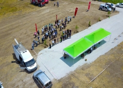 Şuhut Millet Bahçesinde ilk fidan toprakla buluştu