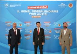 Başkanımız Recep Bozkurt Çevre ve Şehircilik Bakanı Murat Kurum İle Görüştü.