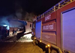 Şuhut Belediyesi İtfaiye Ekipleri Büyük  Faciayı Önledi.